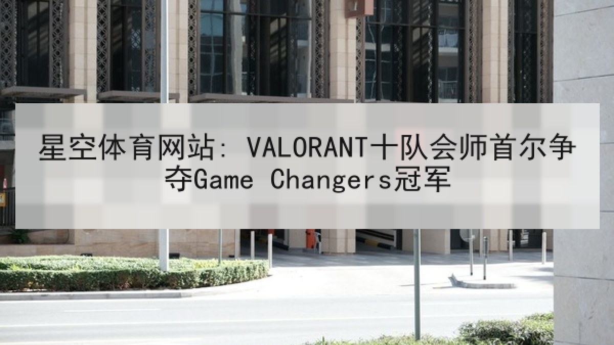 星空体育网站: VALORANT十队会师首尔争夺Game Changers冠军